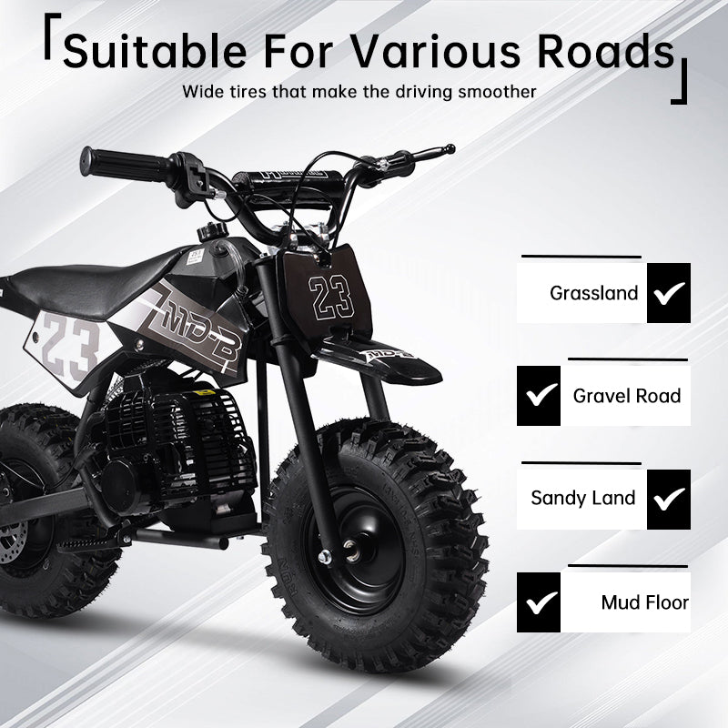 SAY YEAH Big Supermoto 50cc 2-Stroke Kids Dirt Bike