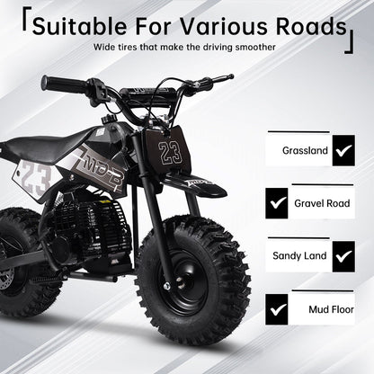 SAY YEAH Big Supermoto 50cc 2-Stroke Kids Dirt Bike