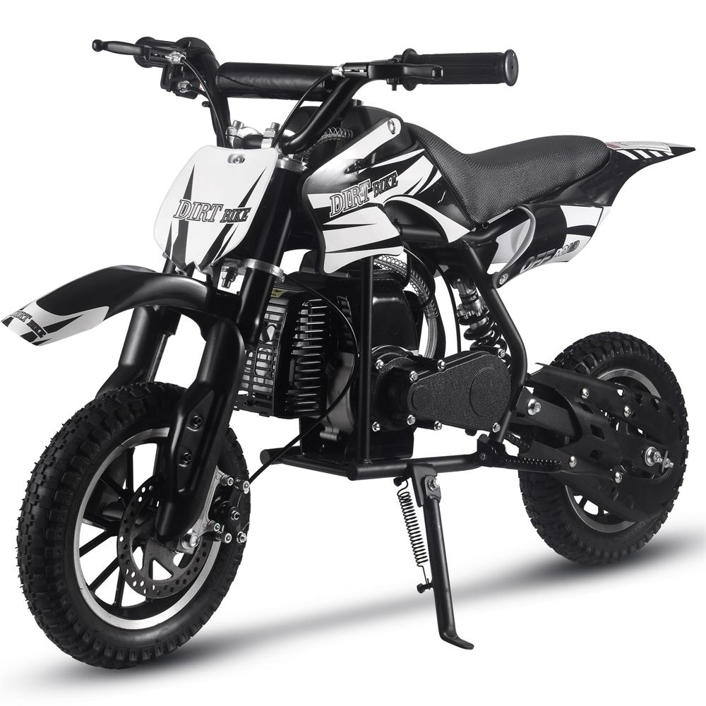 50cc Gas Dirt Bike for Kids 8–12, 2-Stroke Mini Dirt Bike, Off-Road Motorcycle for Beginners,Easy Pull Start