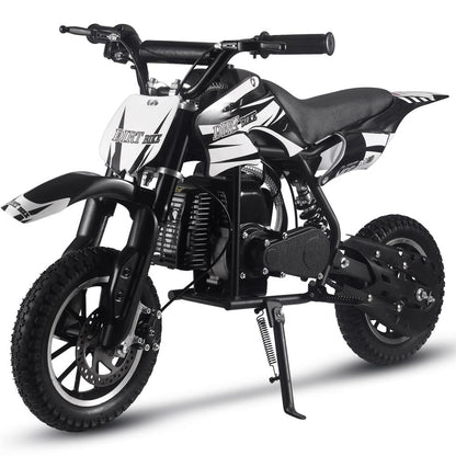 50cc Gas Dirt Bike for Kids 8–12, 2-Stroke Mini Dirt Bike, Off-Road Motorcycle for Beginners,Easy Pull Start