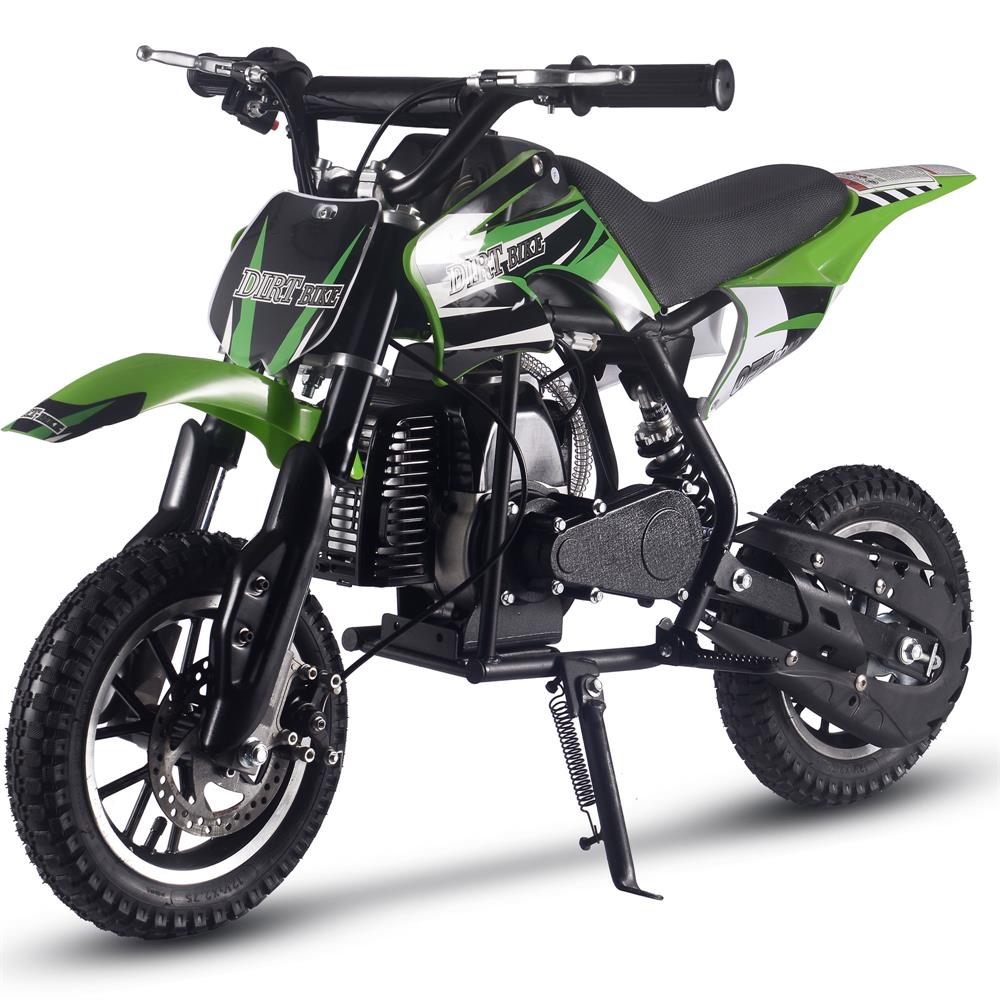 50cc Gas Dirt Bike for Kids 8–12, 2-Stroke Mini Dirt Bike, Off-Road Motorcycle for Beginners,Easy Pull Start
